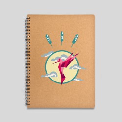 Hummingbird Notebook | Elegant Stationery & Writing Journal