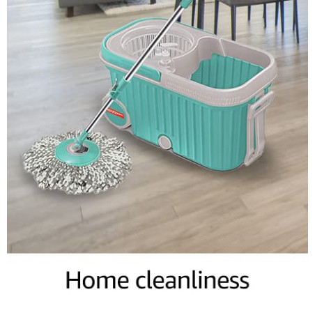 Spin Mop with Bucket System